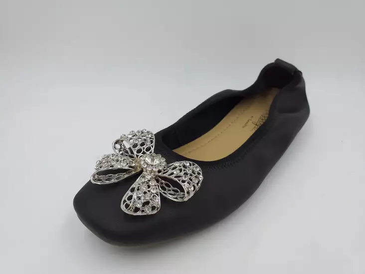 Balleriinat LAURA VITA musta - Ballerinas för damer - 0006915 - 1