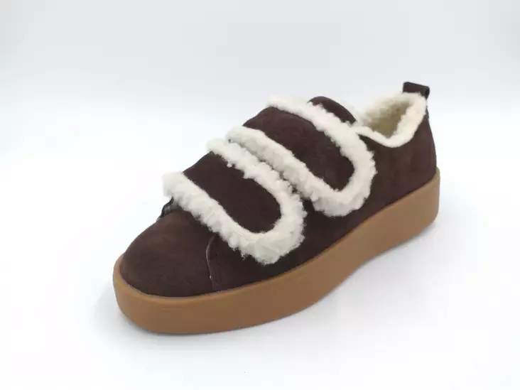 Naisten kävelykengät Duffy ruskea - Naisten kävelykengät ja loaferit - 735450905 - 1
