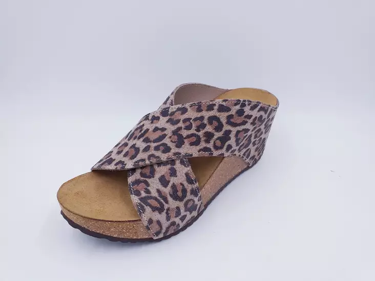 Pistokkaat Copenhagen shoes leopardi - Sandaler och slipp in för damer - CS7548 - 1