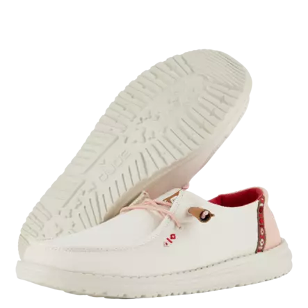 Hey Dude Wendy Chambray Boho natural - Naisten Hey Dude - 40729106 - 2