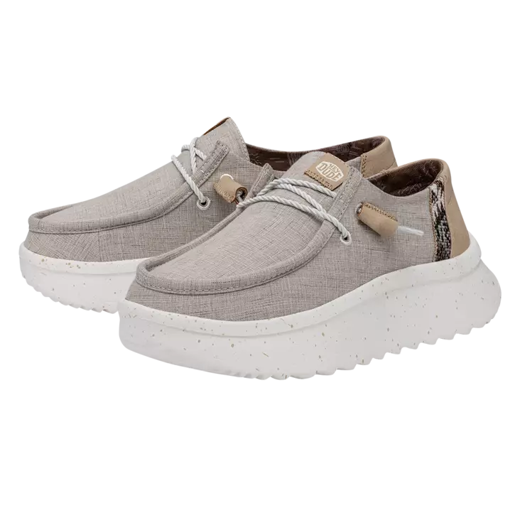 Hey Dude Wendy Peak Woven Natural - Naisten Hey Dude - 40413106 - 1