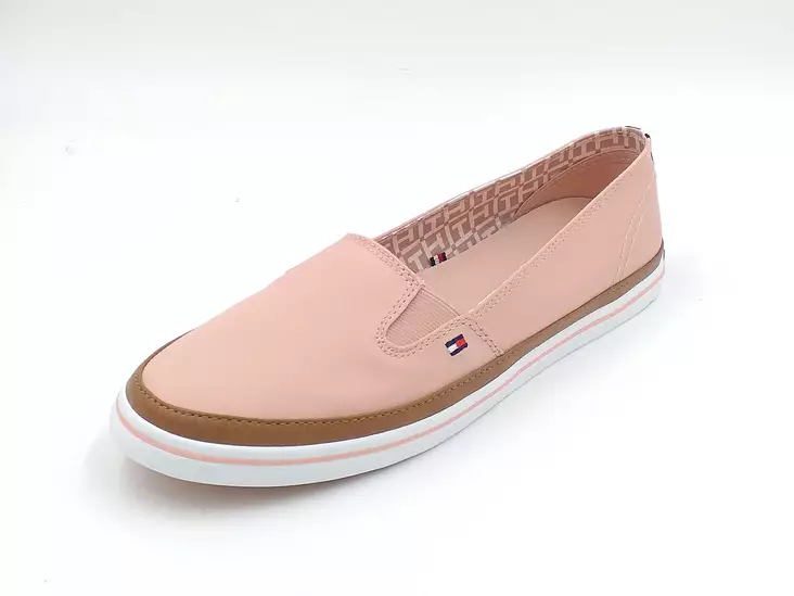 Promenadskor för damer Tommy Hilfiger rosa - Promenadskor o loafers för damer - FW01656 - 1