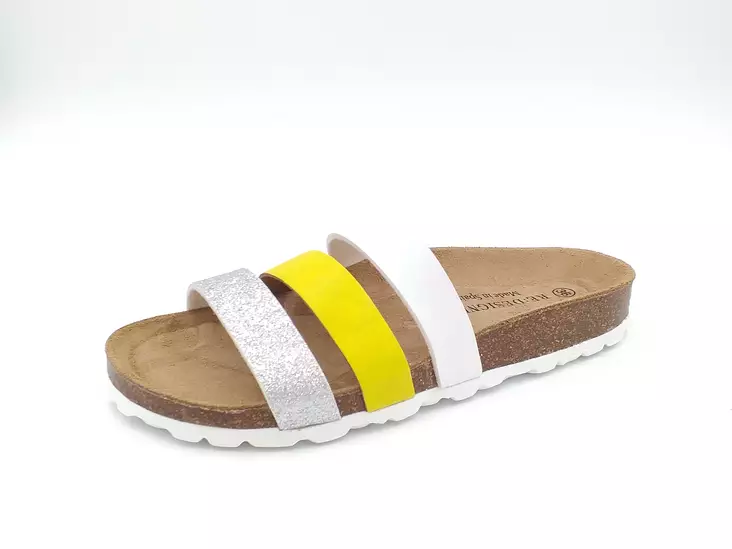 Sandaler för damer RE:DESIGNED gul kombi - Sandaler och slipp in för damer - 004626 - 2