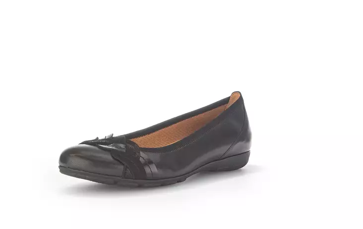 Naisten balleriinat Gabor musta - Naisten balleriinat - 2416027 - 1