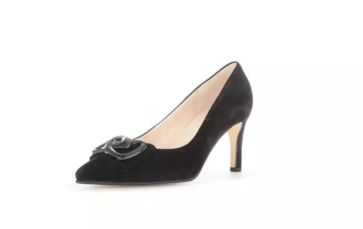 Klackskor för damer Gabor svart - Högklackade skor och pumps för damer - 9138137 - 1