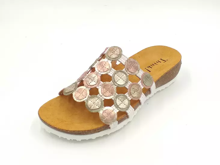 Sandaler för damer Think vit kombi - Arbetsskor för damer - 3000247 - 1