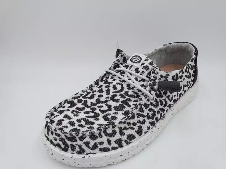 Hey Dude Wendy Leopard Black Grey - Naisten Hey Dude - 40735097 - 1
