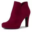 Stövletter för damer Tamaris dark scarlet - Stövletter för damer - 12531629528 - 1