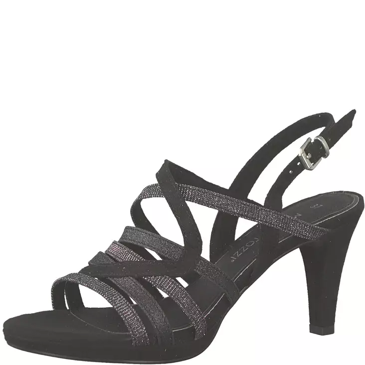Naisten sandaalit Marco Tozzi musta - Naisten sandaalit ja pistokkaat - 22836832098 - 1