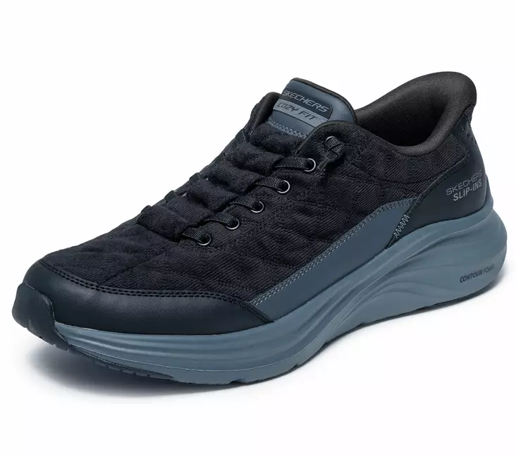 Miesten tennarit Skechers mustaharmaa - Miesten tennarit ja lenkkarit - 232618 - 1