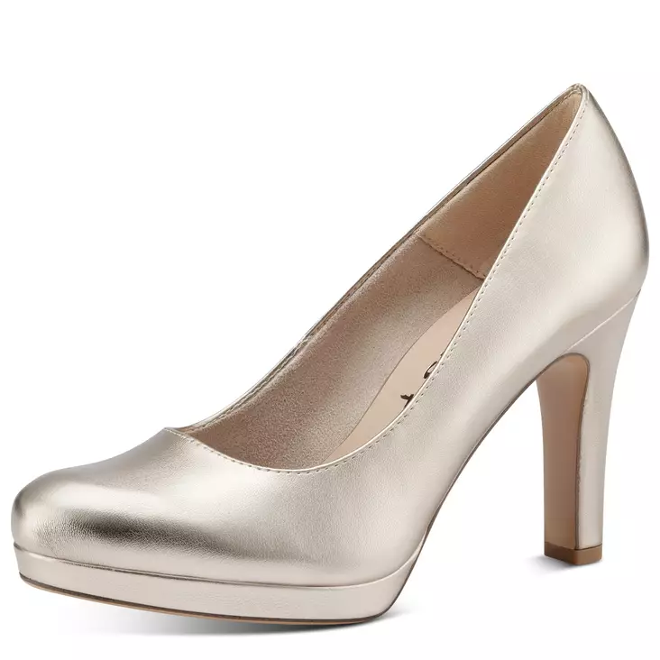 Naisten korkokengät Tamaris light gold - Naisten avokkaat ja korkokengät - 12242628909 - 1