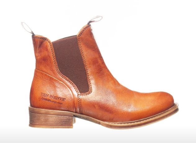 Stövletter för damer Ten Points cognac - Stövletter för damer - 128012319 - 1