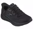 Naisten tennarit Skechers musta - Naisten tennarit ja lenkkarit - 150066WB - 1