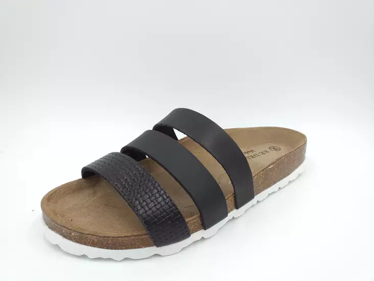 Naisten sandaalit RE:DESIGNED musta - Naisten sandaalit ja pistokkaat - 5711371B - 1