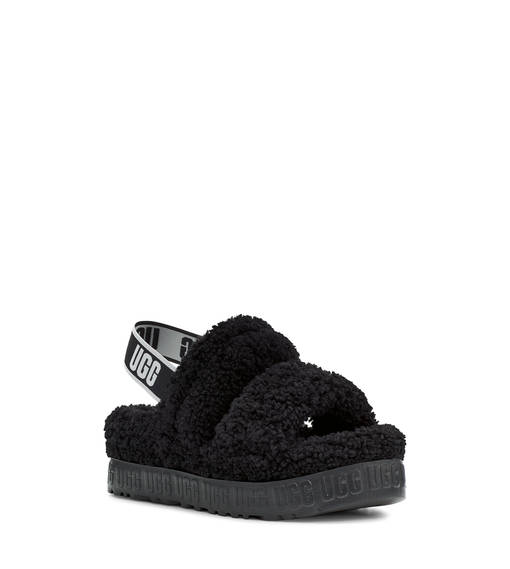 UGG W OH FLUFFITA - Sandaler och slipp in för damer - 1120876B - 2