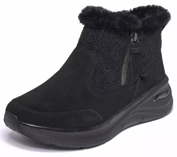 Naisten talvikengät Skechers musta - Naisten talvikengät - 168283B - 1