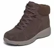 Naisten talvikengät Skechers chocolate - Naisten talvikengät - 144053CC - 1