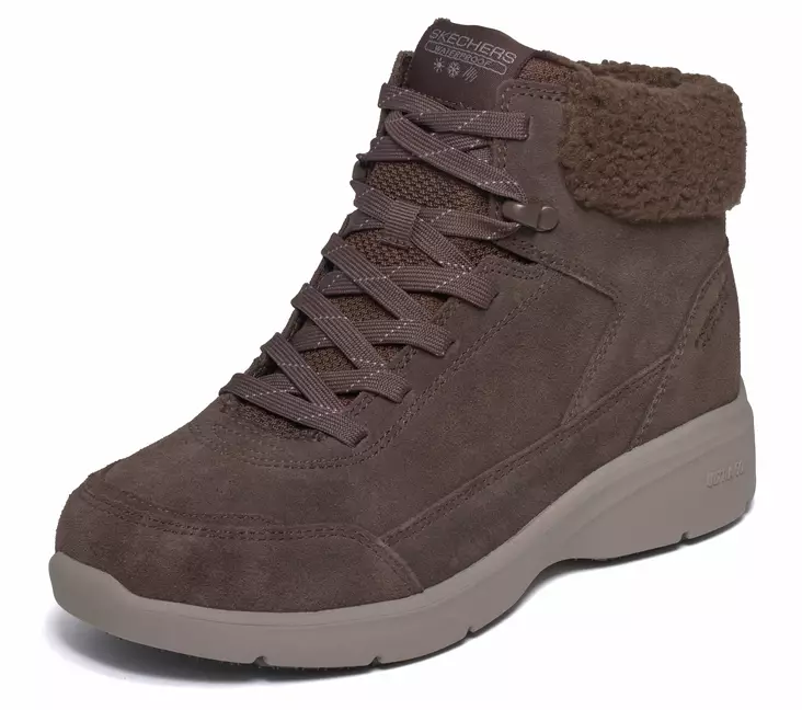 Naisten talvikengät Skechers chocolate - Naisten talvikengät - 144053CC - 1