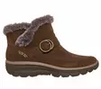 Naisten talvikengät Skechers ruskea - Vinterskor för damer - 168185CH - 2