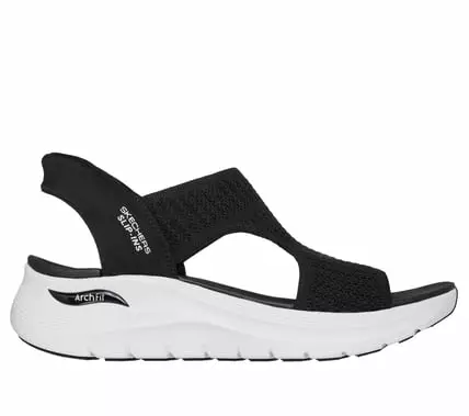 Naisten sandaalit Skechers musta - Naisten sandaalit ja pistokkaat - 119466BLK - 2