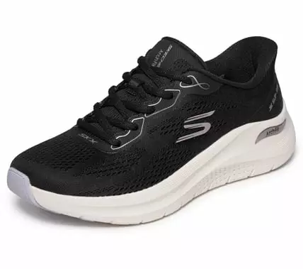 Naisten tennarit Skechers mustai - Naisten tennarit ja lenkkarit - 150338BK - 1