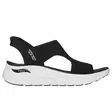 Naisten sandaalit Skechers musta - Naisten sandaalit ja pistokkaat - 119466BLK - 2