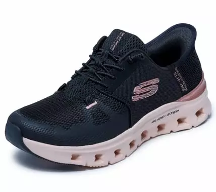 Naisten tennarit Skechers musta multi - Sneakers för damer - 150438BK - 1