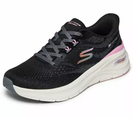 Naisten tennarit Skechers musta multi - Naisten tennarit ja lenkkarit - 150881BM - 1
