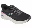 Naisten tennarit Skechers musta multi - Naisten tennarit ja lenkkarit - 150881BM - 6