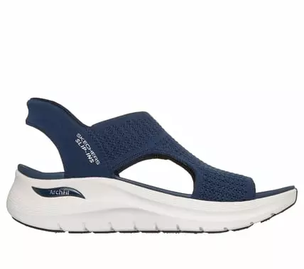 Naisten sandaalit Skechers sininen - Naisten sandaalit ja pistokkaat - 119466N - 2
