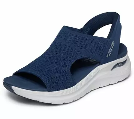 Naisten sandaalit Skechers sininen - Naisten sandaalit ja pistokkaat - 119466N - 1