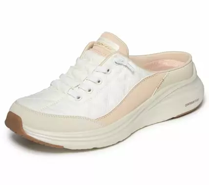 Naisten kävelykengät Skechers beige - Naisten kävelykengät ja loaferit - 150409WN - 1