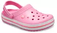 Crocs crocband pink lemonade/white - Naisten CROCSit - 1101662P - 1