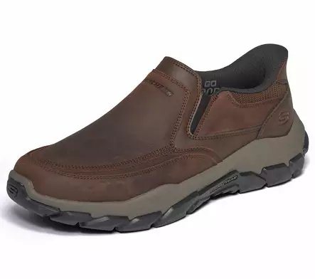 Miesten kävelykengät Skechers ruskea - Miesten kävelykengät - 205680BR - 1