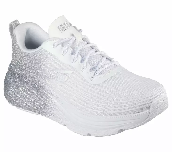 Naisten tennarit Skechers valkohopea - Sneakers för damer - 129649WS - 1