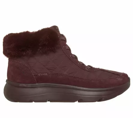 Naisten talvikengät Skechers burgundi - Naisten talvikengät - 144844BU - 2