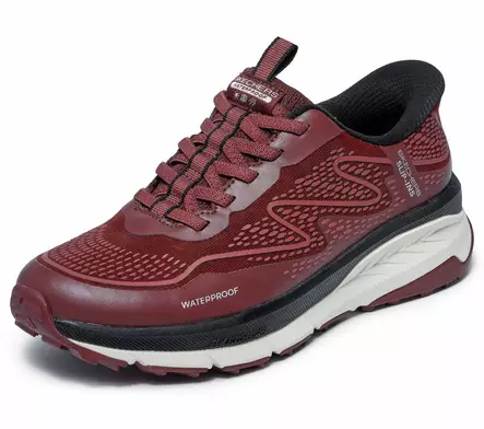 Naisten tennarit Skechers burgundy - Naisten tennarit ja lenkkarit - 180257BU - 1