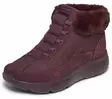 Naisten talvikengät Skechers burgundi - Naisten talvikengät - 144844BU - 1