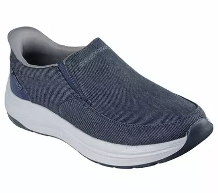 Miesten tennarit Skechers sininen - Promenadskor för herrar - 205356NV - 1