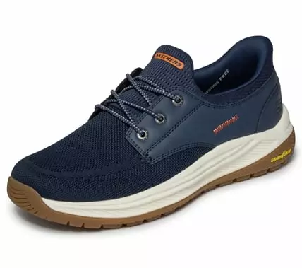 Miesten tennarit Skechers sininen - Miesten kävelykengät - 205467NV - 1