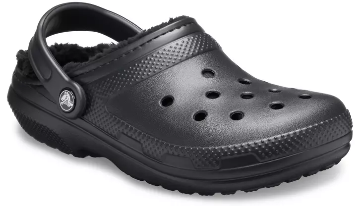 Crocs Classic fuzz lined clog Blk - Naisten CROCSit - 203591060W - 1