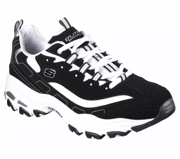 Miesten tennarit Skechers mustavalko - Miesten tennarit ja lenkkarit - 52675BKW - 1