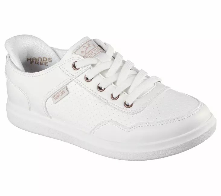 Naisten kävelykengät Skechers valkoinen - Promenadskor o loafers för damer - 114825W - 1